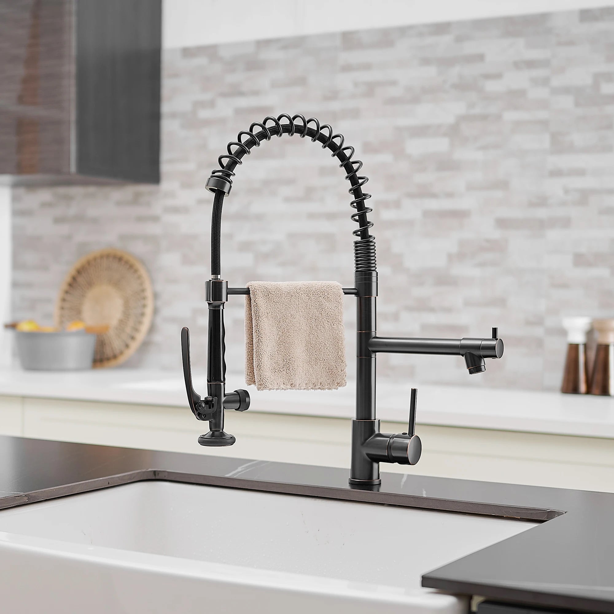 Pull Down Kitchen Faucet