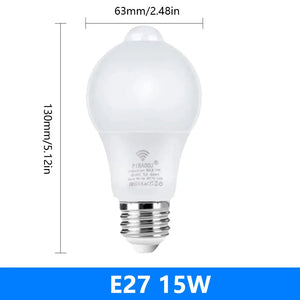 Led Pir Motion Sensor Led Bulb VelnoraUSA