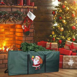 Foldable christmas tree bag 210 cm 180cm Waterproof christmas tree storage VelnoraUSA