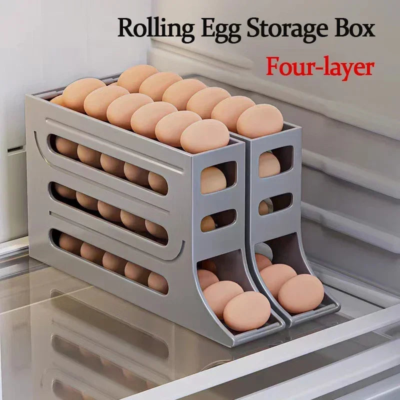 Rolling Refrigerator Egg Holder