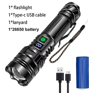 Powerful 1000000 High Lumen Led Flashlight VelnoraUSA