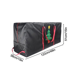 Foldable christmas tree bag 210 cm 180cm Waterproof christmas tree storage VelnoraUSA