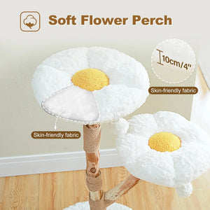 Modern Cat Tree Tower Natural Solid VelnoraUSA