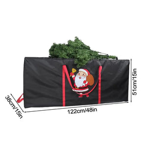 Foldable christmas tree bag 210 cm 180cm Waterproof christmas tree storage VelnoraUSA