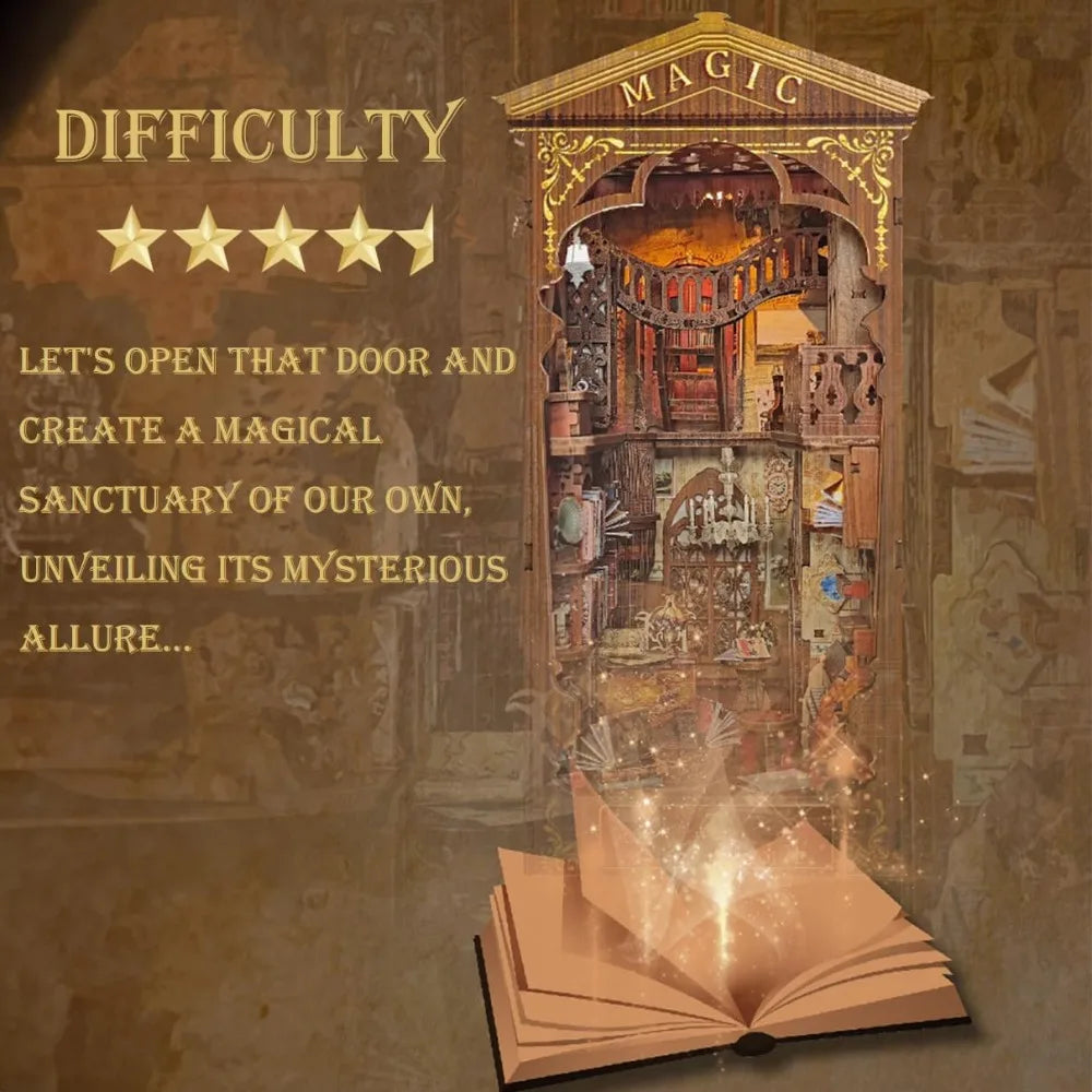 Enchanted Library Book Nook DIY Kit