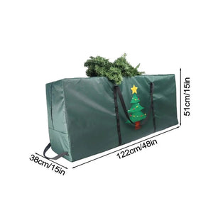 Foldable christmas tree bag 210 cm 180cm Waterproof christmas tree storage VelnoraUSA