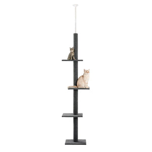 Adjustable Height Cat Tree Indoor Floor VelnoraUSA