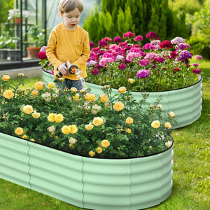 Galvanized Raised Garden Bed