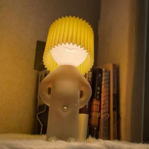 Claeted Naughty Boy Creative Table Lamp VelnoraUSA
