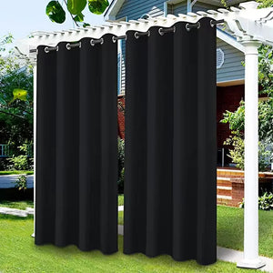 Outdoor Curtains Waterproof Garden Uvexterior Curtain VelnoraUSA