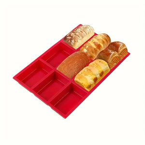 1Pc 9-Cavity Silicone Mini Loaf Pan VelnoraUSA