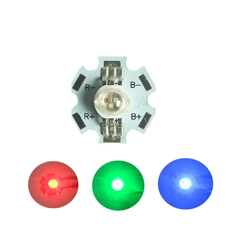 10/50/100Pcs High Power 1W/3W Led Chips VelnoraUSA