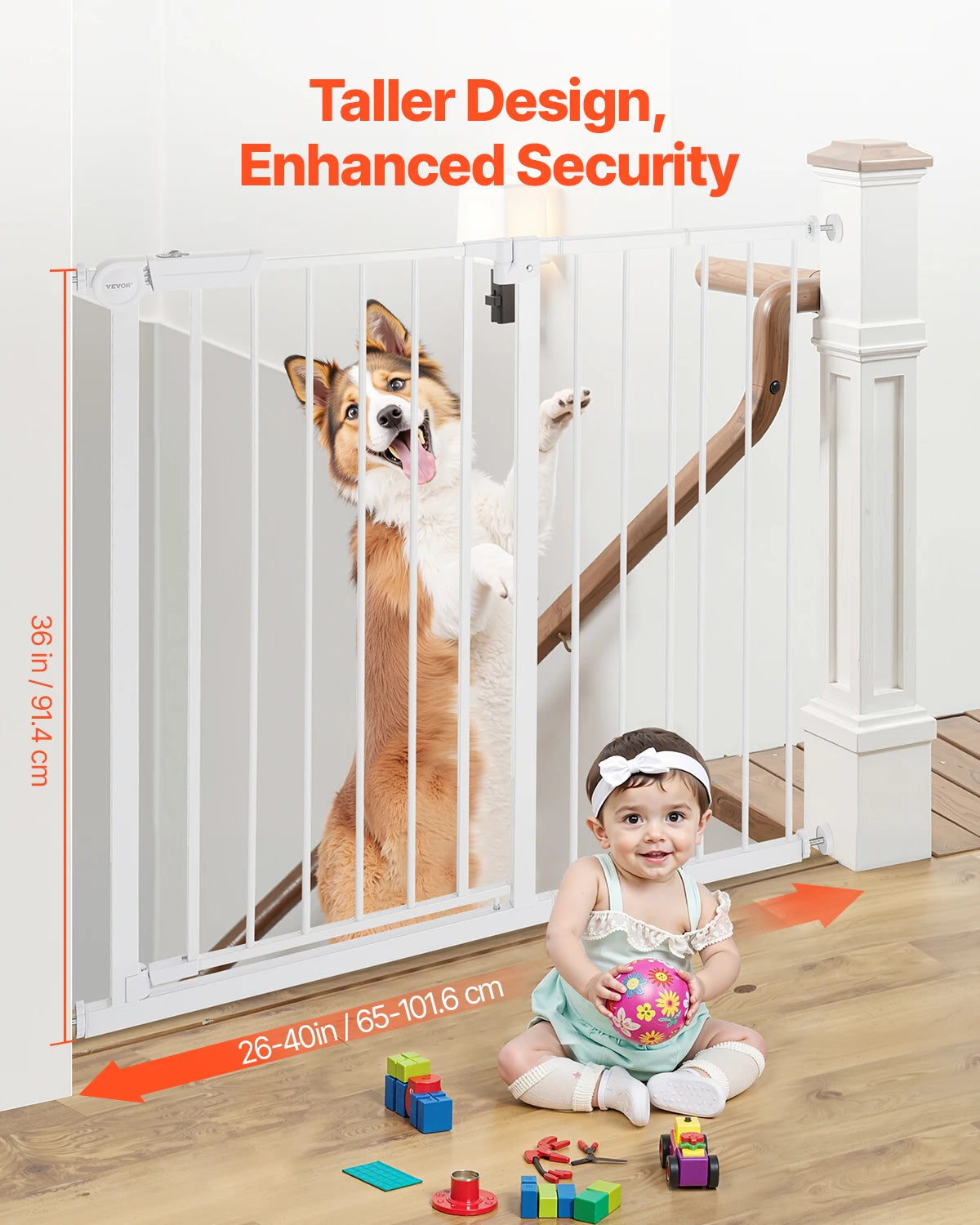 Pressure Mount Baby & Dog Gate