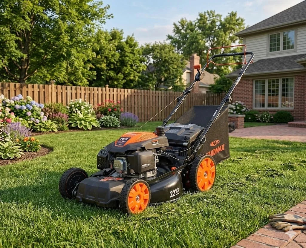 Self Propelled Gas Lawn Mower
