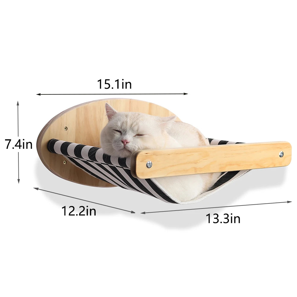 Cat Climbing Shelf Wall Mounted Four VelnoraUSA