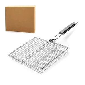 Folding BBQ Grill Basket VelnoraUSA