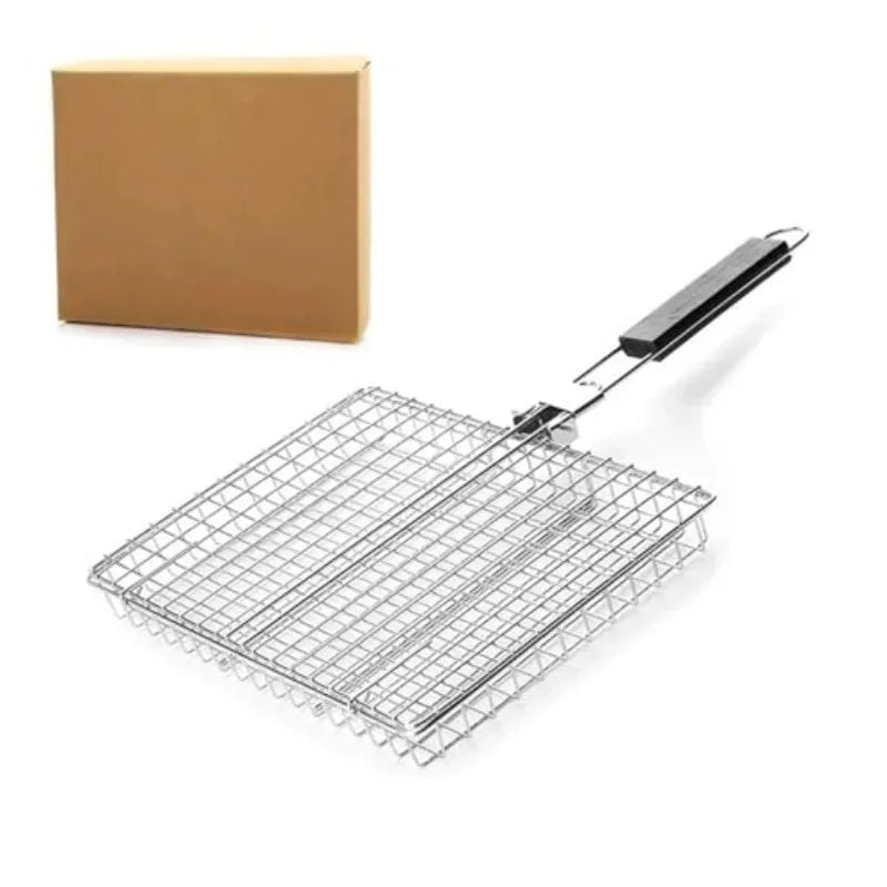 Folding BBQ Grill Basket VelnoraUSA