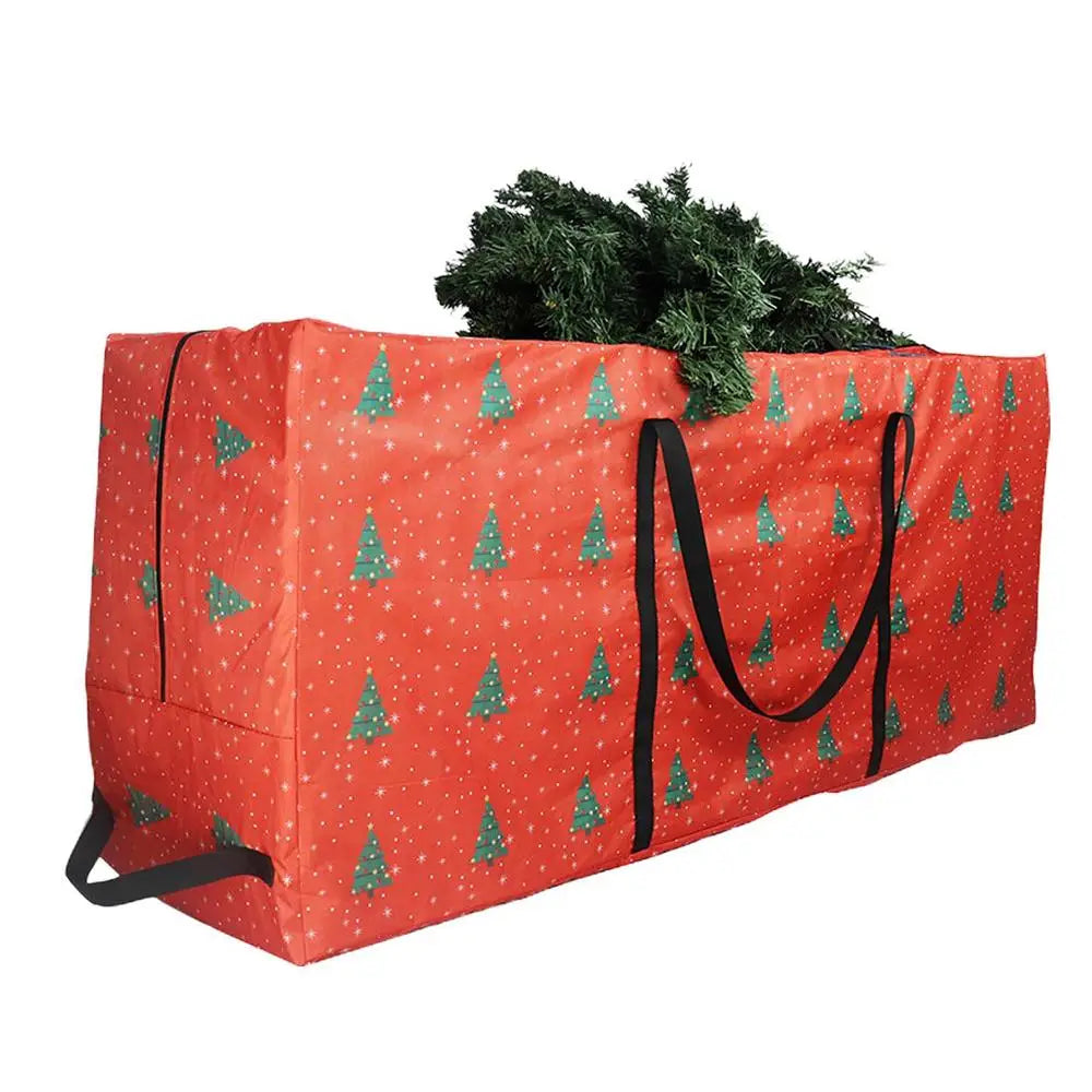 Foldable christmas tree bag 210 cm 180cm Waterproof christmas tree storage VelnoraUSA