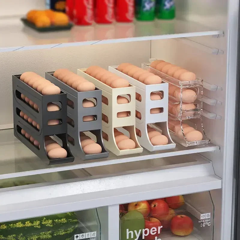 Rolling Refrigerator Egg Holder