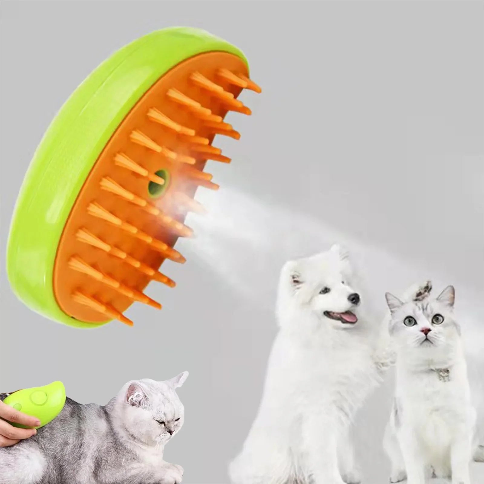 3 in 1 Pet Steamer Brush