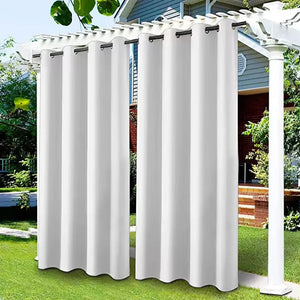 Outdoor Curtains Waterproof Garden Uvexterior Curtain VelnoraUSA