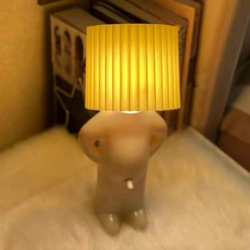 Claeted Naughty Boy Creative Table Lamp VelnoraUSA