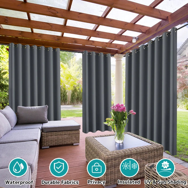 Waterproof Patio Curtains