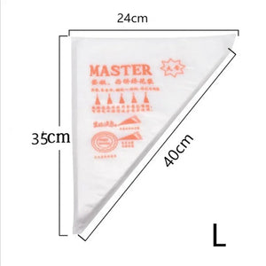 100/50/20 Pcs Disposable Pastry Bags Cake VelnoraUSA
