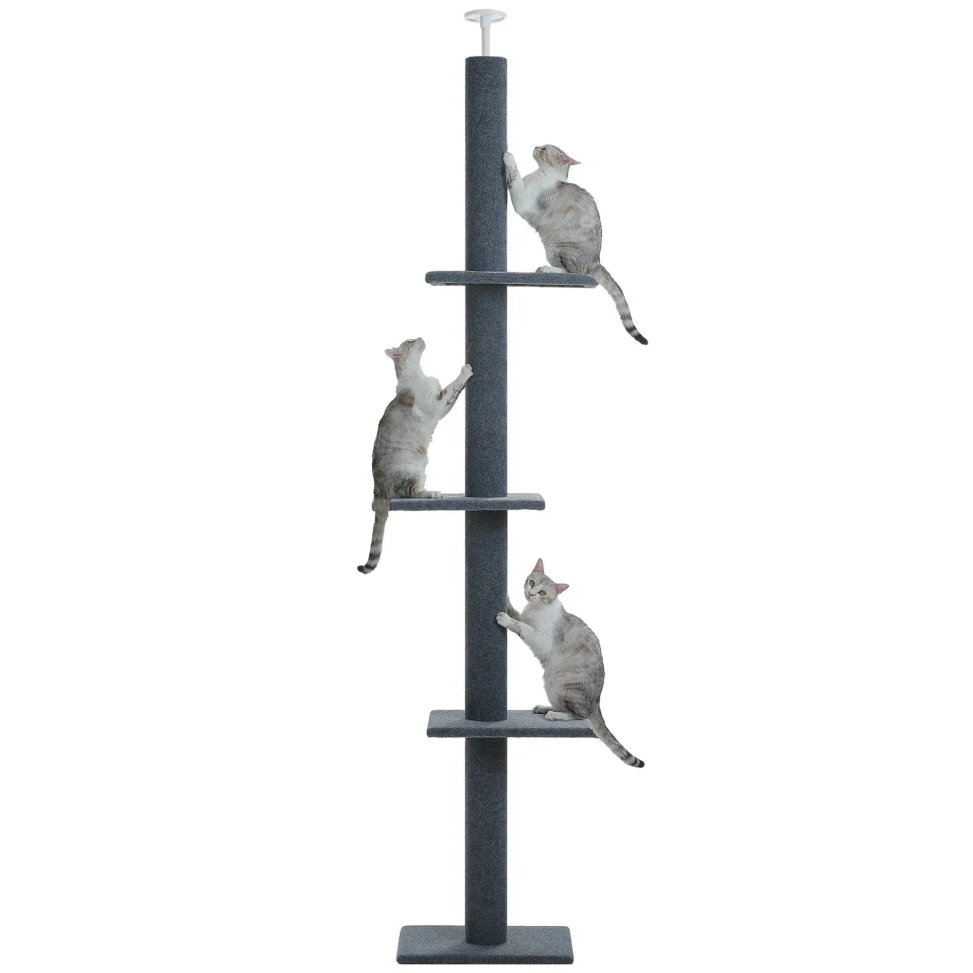 Adjustable Height Cat Tree
