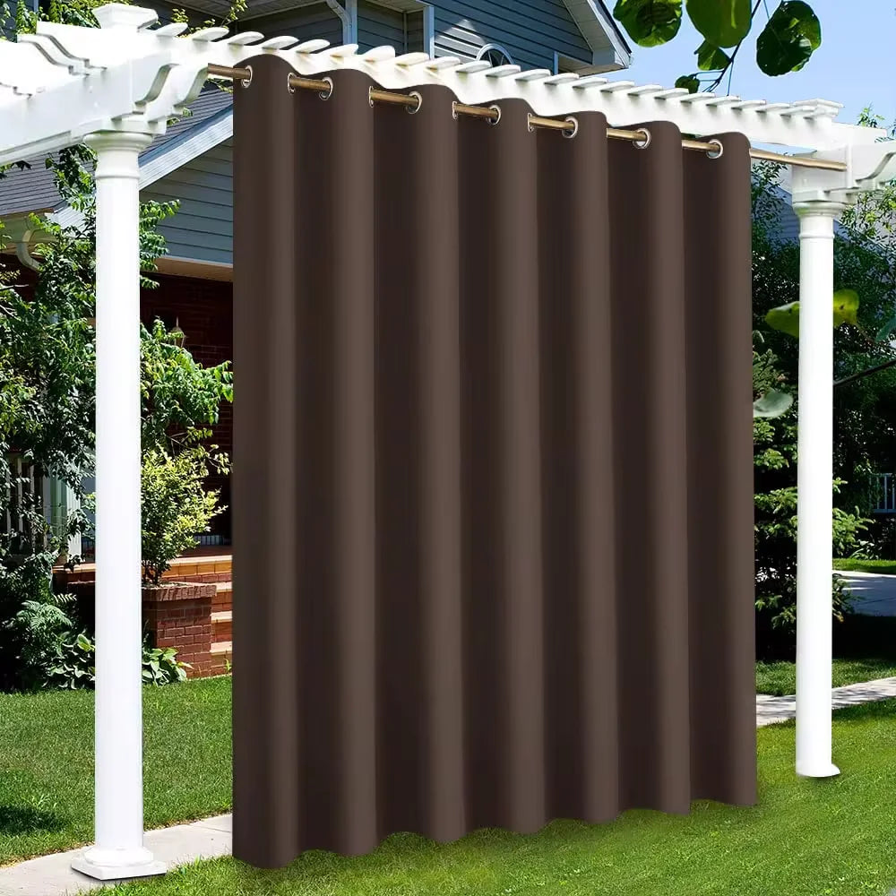 Outdoor Curtains Waterproof Garden Uvexterior Curtain VelnoraUSA