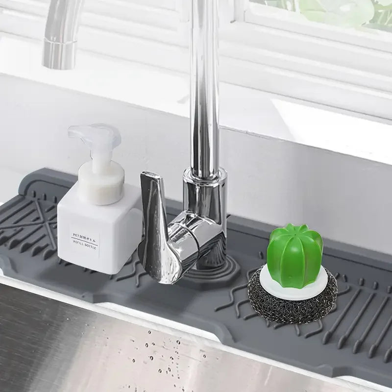 Kitchen Sink Splash Guard Silicone Faucet VelnoraUSA