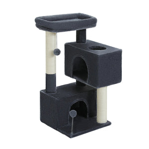 Small Cat Tree Cat Tower Natural VelnoraUSA