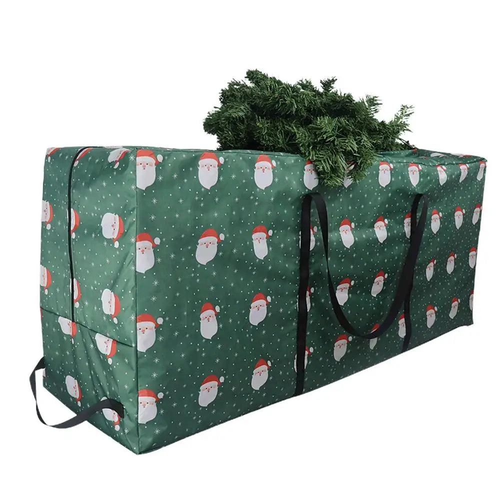 Foldable christmas tree bag 210 cm 180cm Waterproof christmas tree storage VelnoraUSA