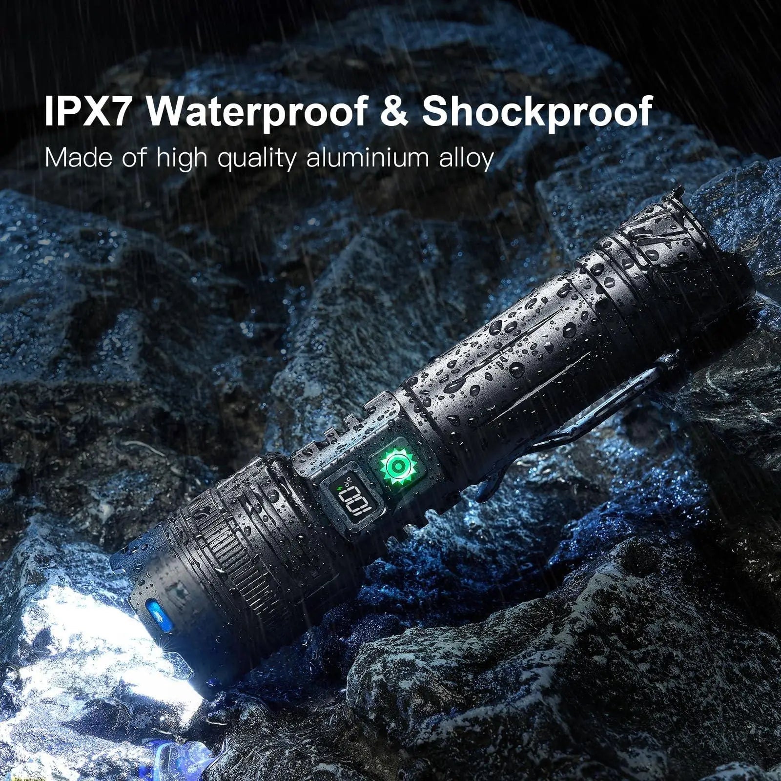 Powerful 1000000 High Lumen Led Flashlight VelnoraUSA