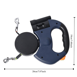 Automatic Retractable Two-End Pet Leash Dog VelnoraUSA