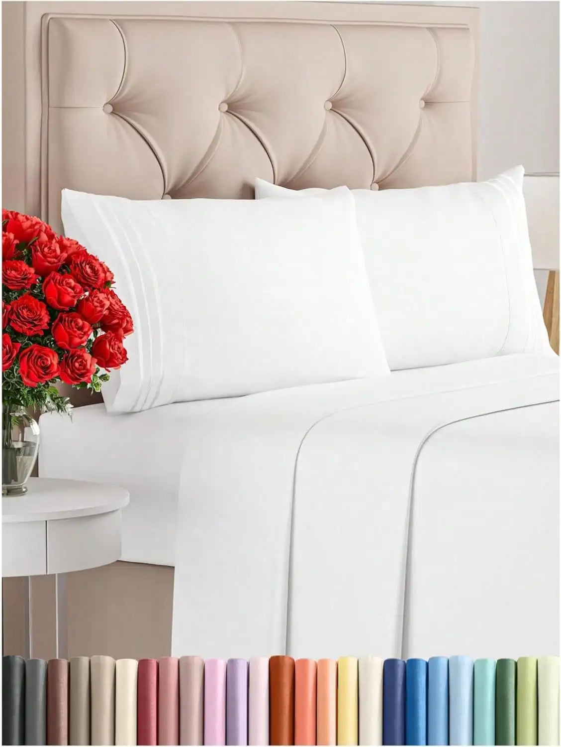 Luxury Embroidered Bedding Set VelnoraUSA