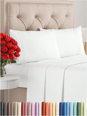 Luxury Embroidered Bedding Set VelnoraUSA
