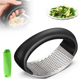 Stainless Steel Garlic Press