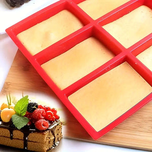 1Pc 9-Cavity Silicone Mini Loaf Pan VelnoraUSA