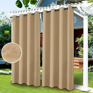 Outdoor Curtains Waterproof Garden Uvexterior Curtain VelnoraUSA