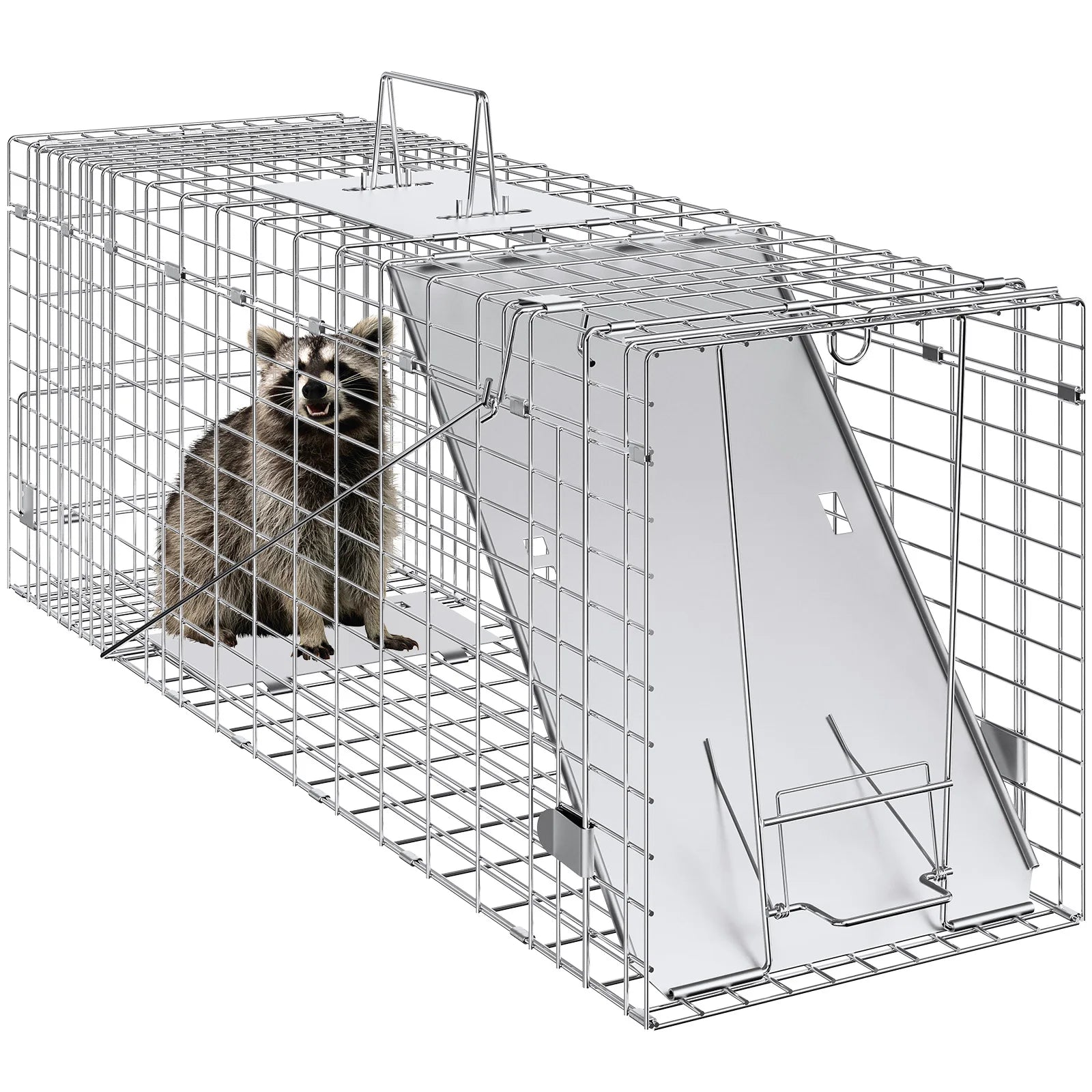 Humane Folding Animal Trap Cage