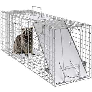 Humane Folding Animal Trap Cage