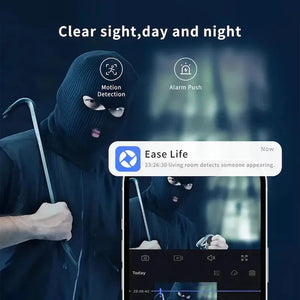 2Pc Ease Life App Security Camera VelnoraUSA