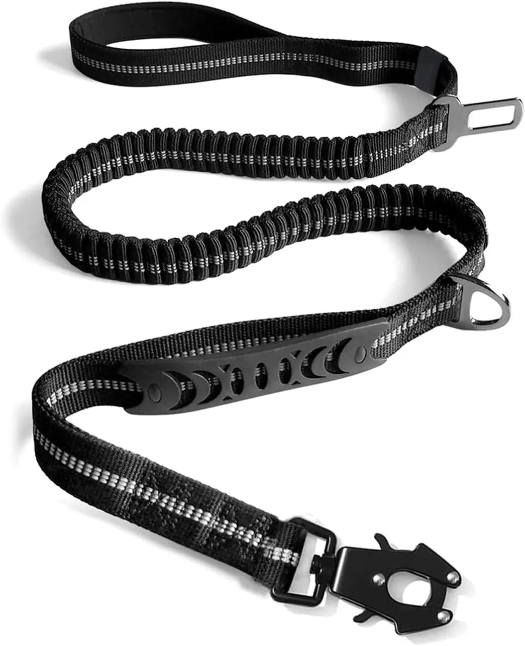 Reflective Dog Leash with Seatbelt