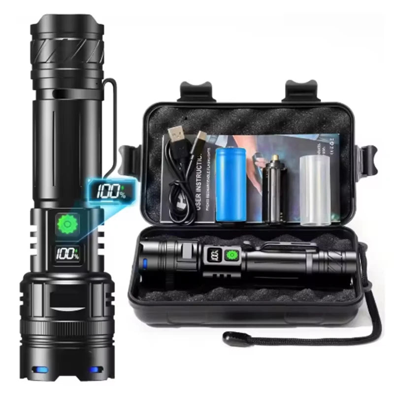 Powerful 1000000 High Lumen Led Flashlight VelnoraUSA