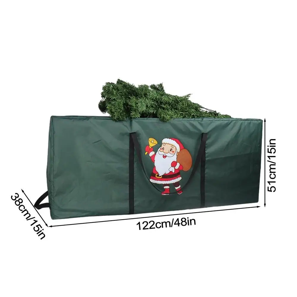 Foldable christmas tree bag 210 cm 180cm Waterproof christmas tree storage VelnoraUSA