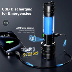 Powerful 1000000 High Lumen Led Flashlight VelnoraUSA