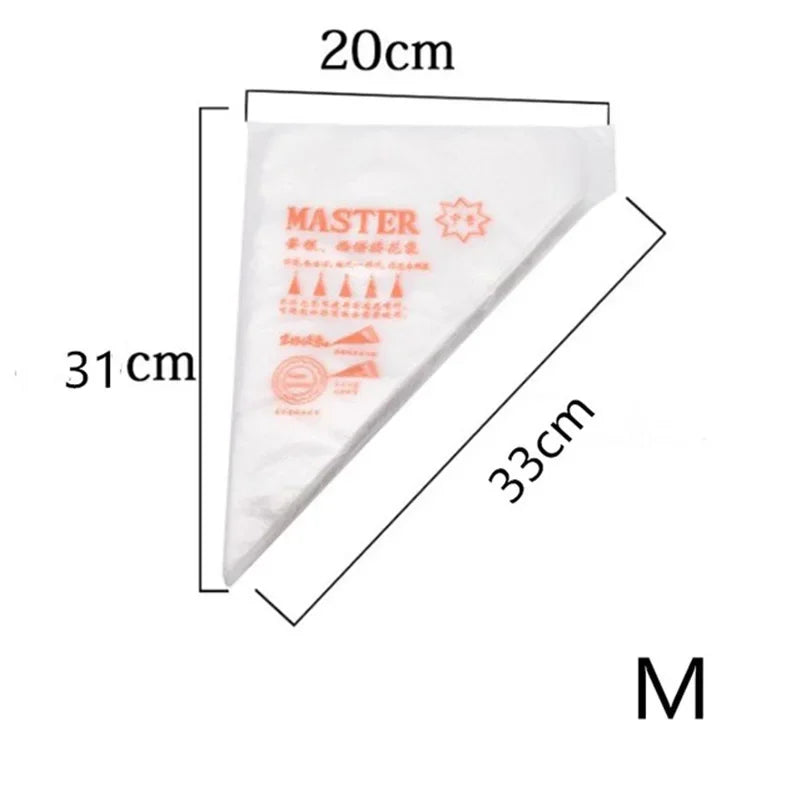 100/50/20 Pcs Disposable Pastry Bags Cake VelnoraUSA