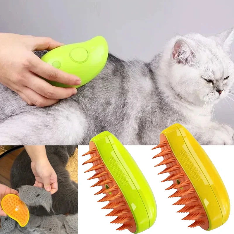 3 in 1 Pet Steamer Brush