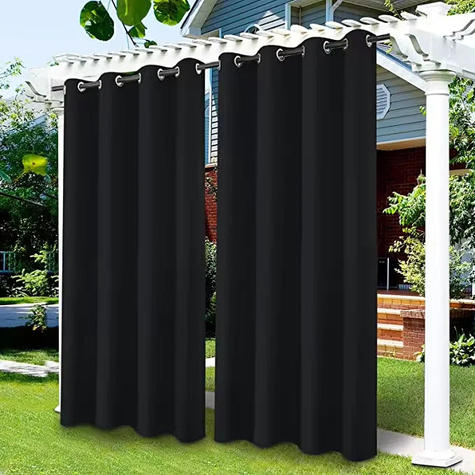 Outdoor Curtains Waterproof Garden Uvexterior Curtain VelnoraUSA